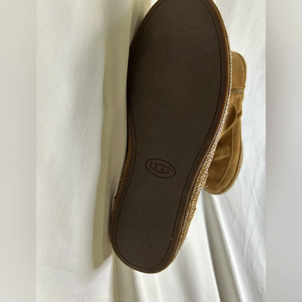 UGG Women's Tan Suede Ankle Boots